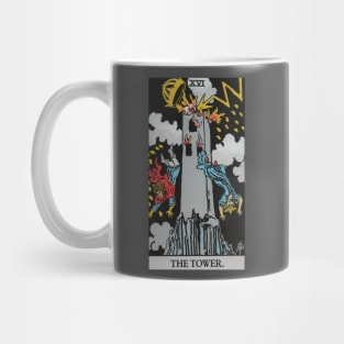 The Tower Tarot Card Mug